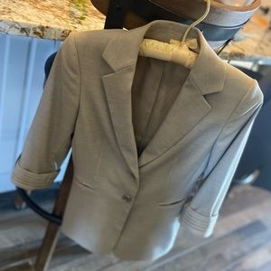 Antonio Melani Crop Sleeve Suit Jacket